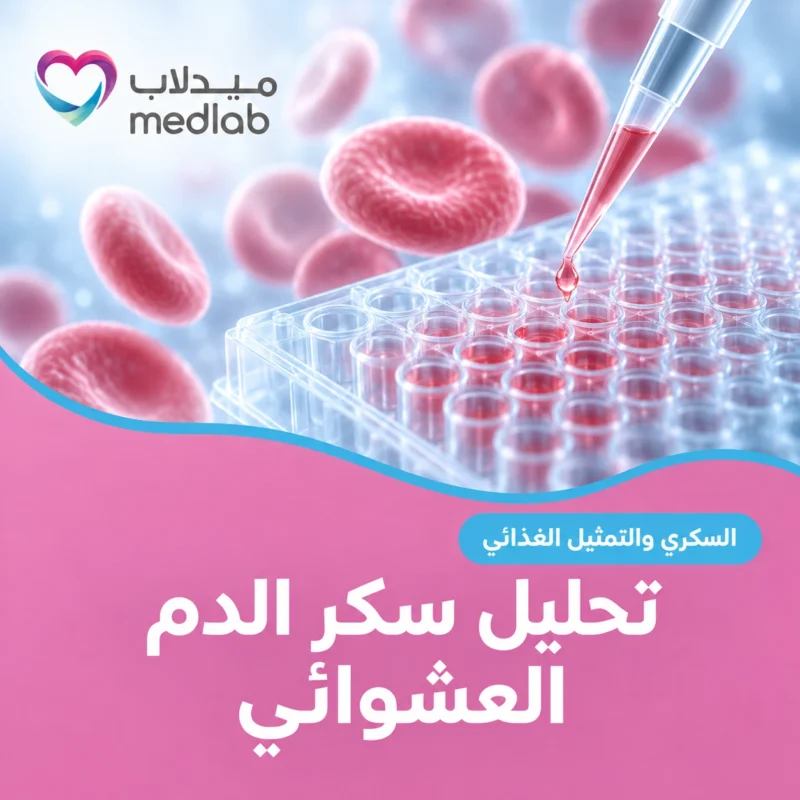 تحليل سكر الدم العشوائي