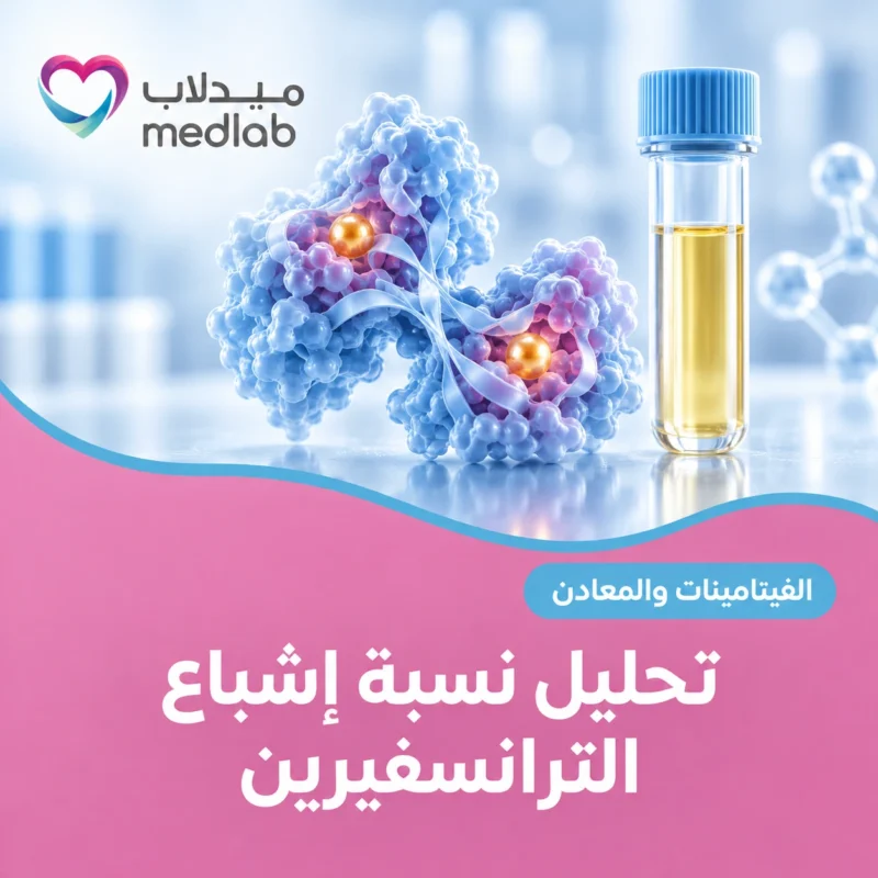 تحليل نسبة إشباع الترانسفيرين
