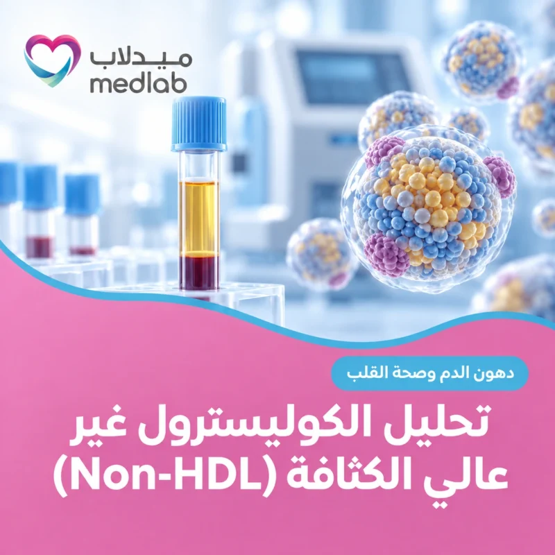 تحليل الكوليسترول غير عالي الكثافة (Non-HDL)