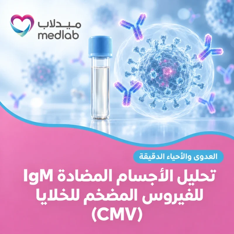تحليل الأجسام المضادة IgM للفيروس المضخم للخلايا (CMV)