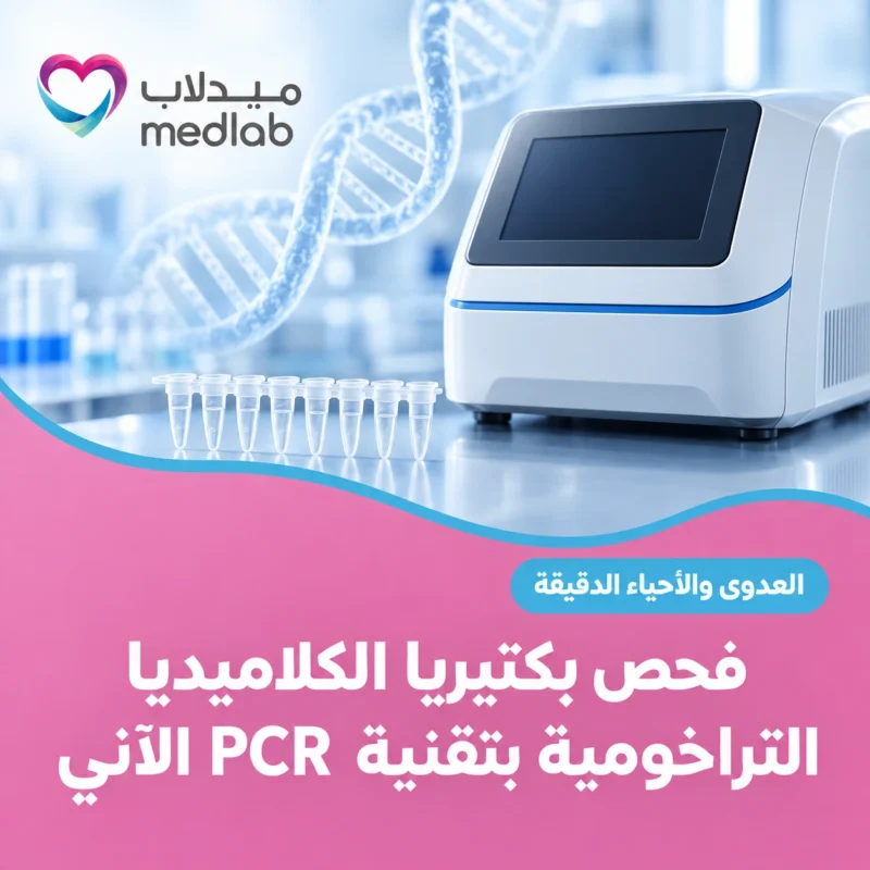 فحص بكتيريا الكلاميديا التراخومية بتقنية PCR الآني