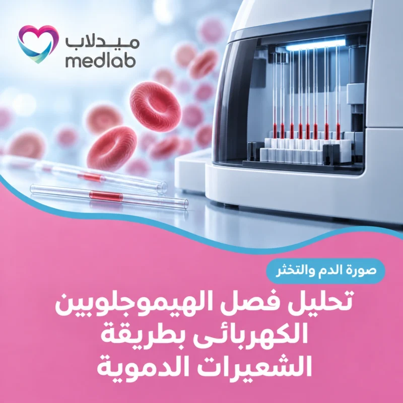 تحليل فصل الهيموجلوبين الكهربائي بطريقة الشعيرات الدموية