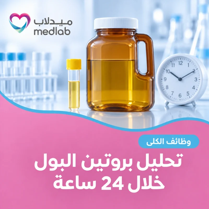 تحليل بروتين البول خلال 24 ساعة