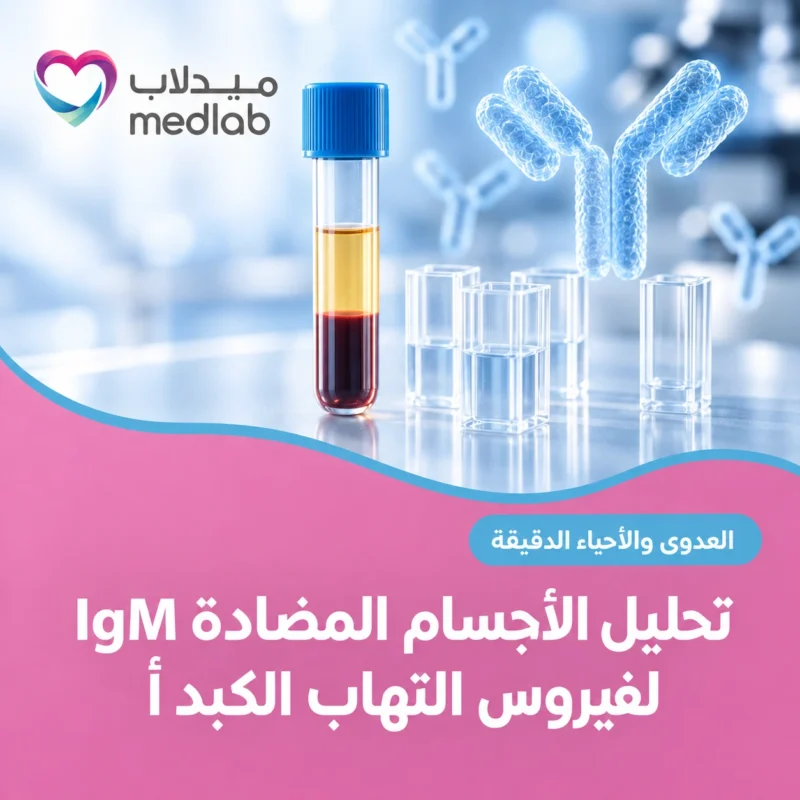 تحليل الأجسام المضادة IgM لفيروس التهاب الكبد أ