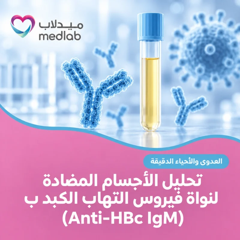 تحليل الأجسام المضادة لنواة فيروس التهاب الكبد ب (Anti-HBc IgM)