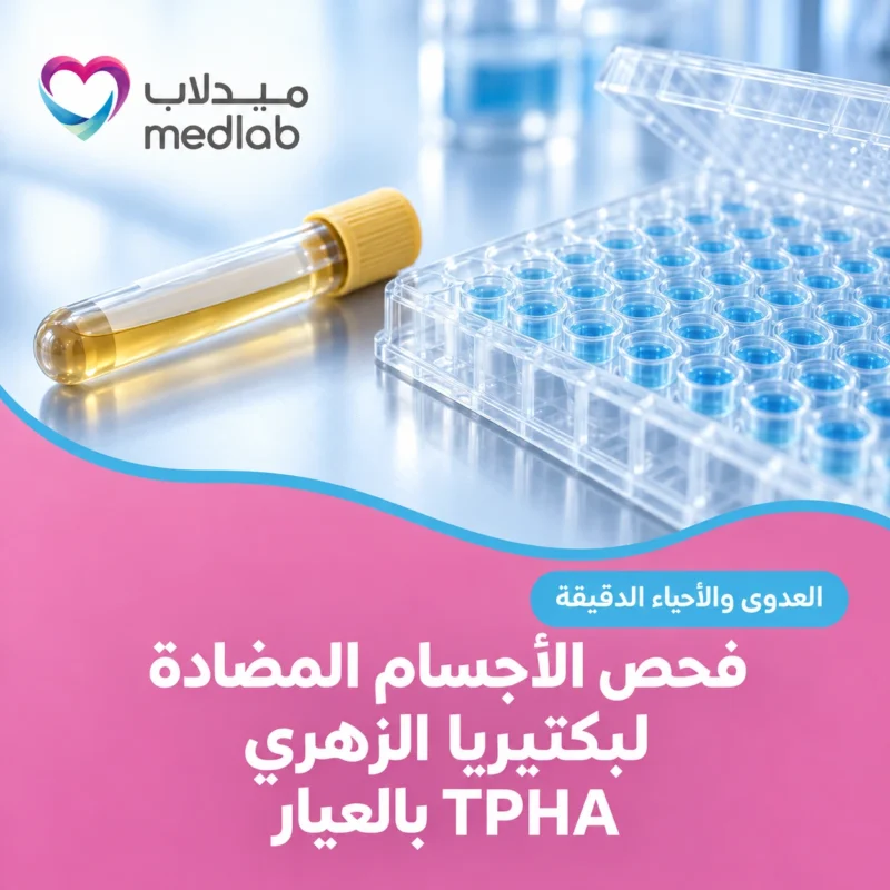 فحص الأجسام المضادة لبكتيريا الزهري TPHA بالعيار
