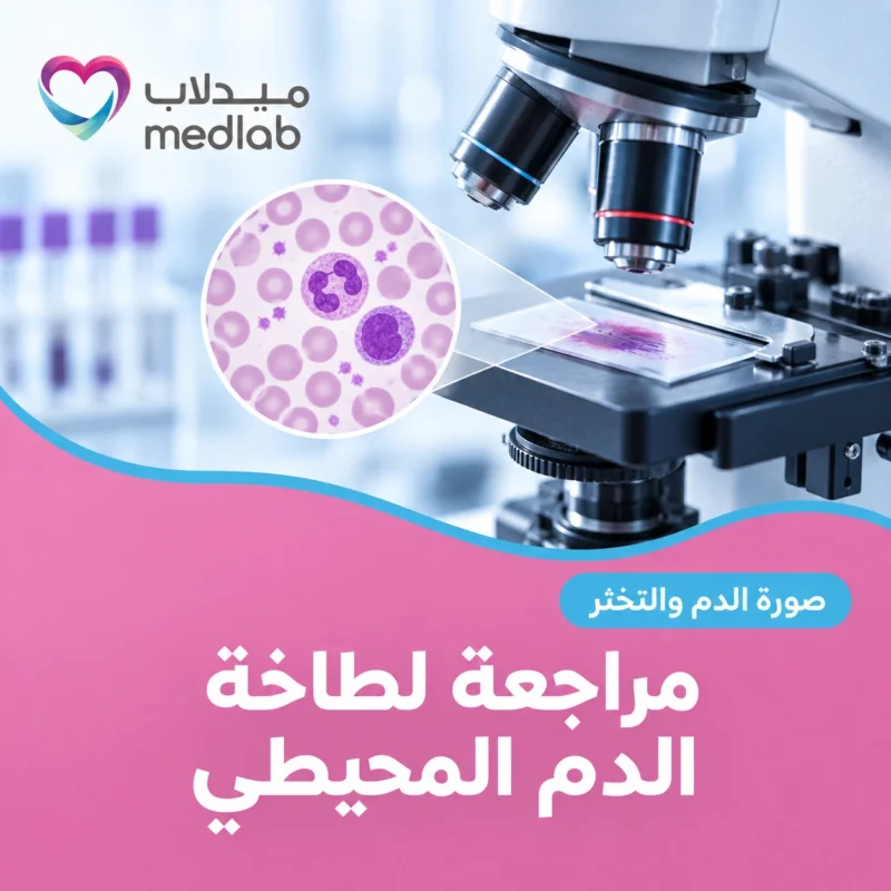 مراجعة لطاخة الدم المحيطي