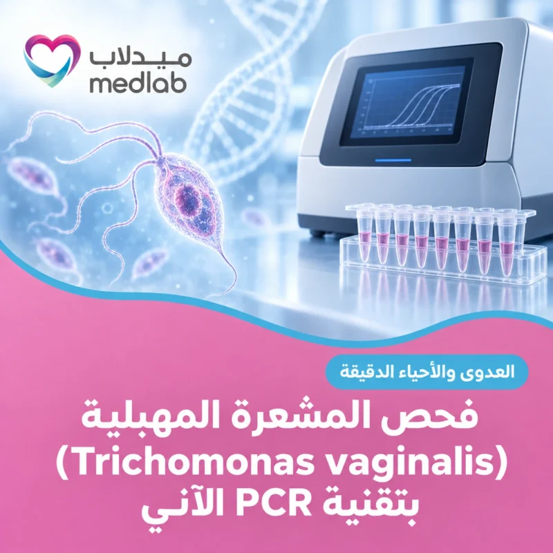 فحص المشعرة المهبلية (Trichomonas vaginalis) بتقنية PCR الآني