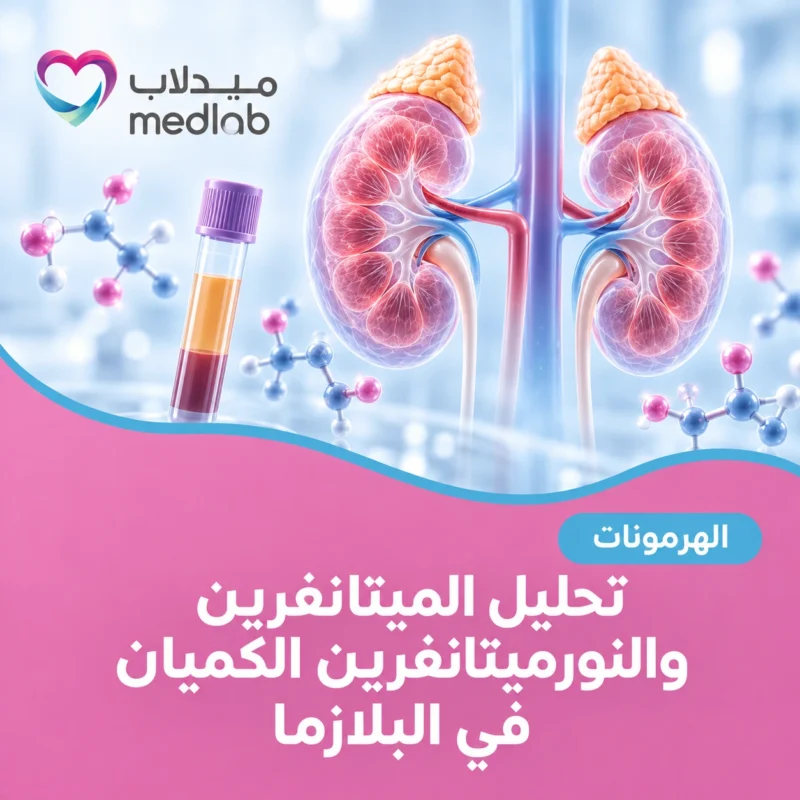 تحليل الميتانفرين والنورميتانفرين الكميان في البلازما