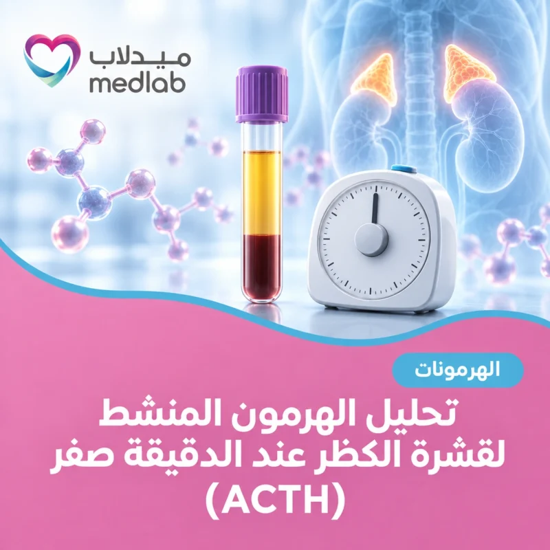 تحليل الهرمون المنشط لقشرة الكظر عند الدقيقة صفر (ACTH)