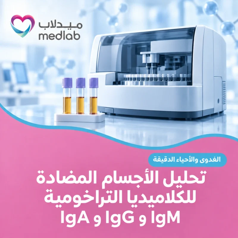 تحليل الأجسام المضادة للكلاميديا التراخومية IgA وIgG وIgM