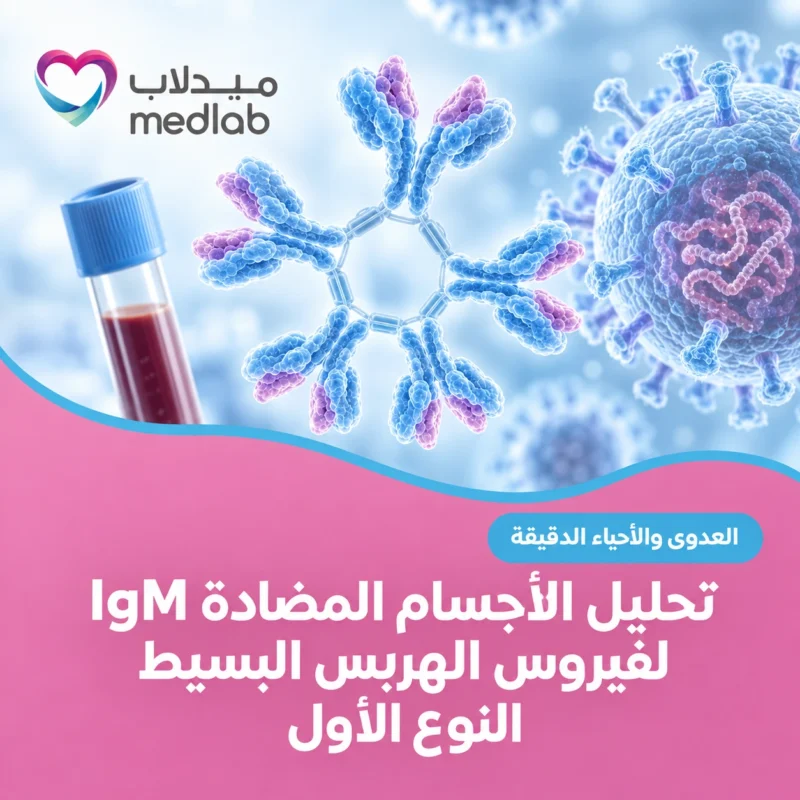 تحليل الأجسام المضادة IgM لفيروس الهربس البسيط النوع الأول