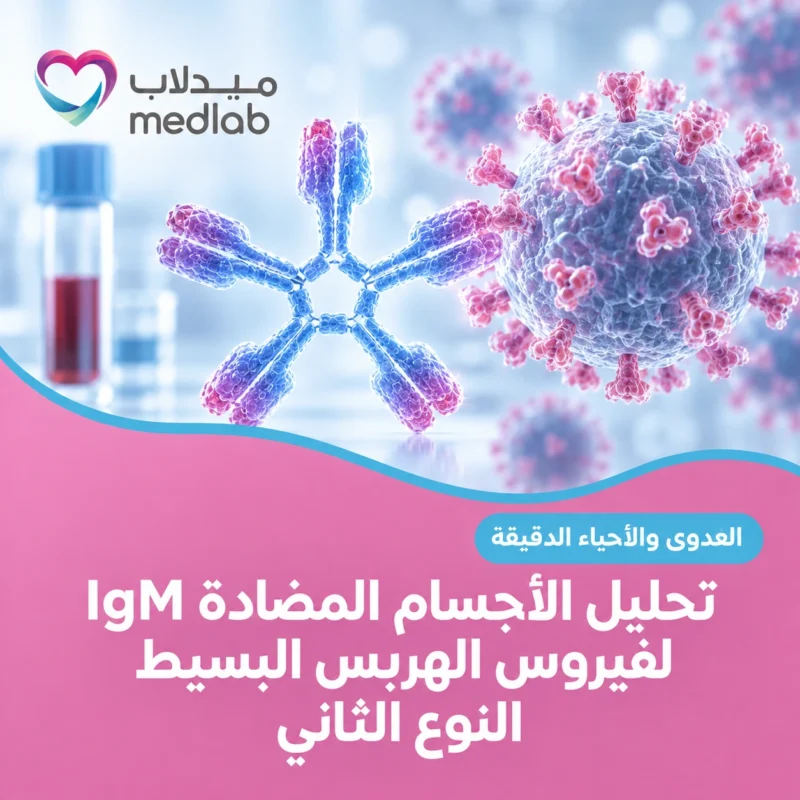 تحليل الأجسام المضادة IgM لفيروس الهربس البسيط النوع الثاني