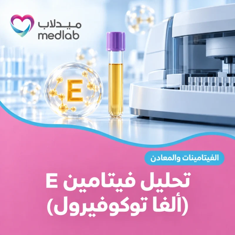 تحليل فيتامين E (ألفا توكوفيرول)