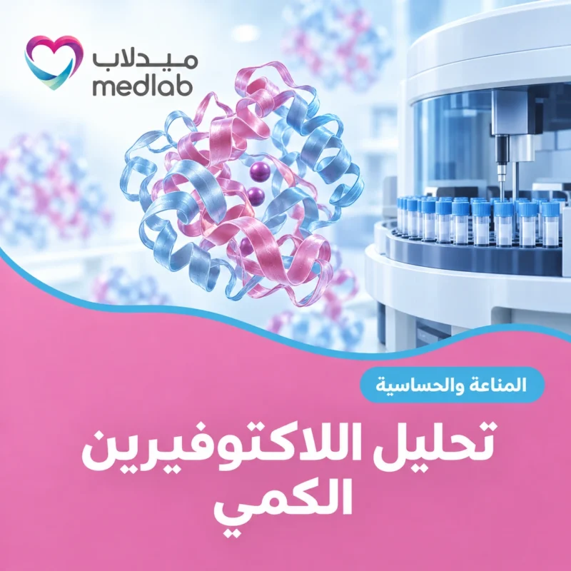 تحليل اللاكتوفيرين الكمي